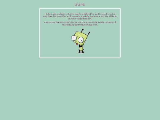 journal screenshot