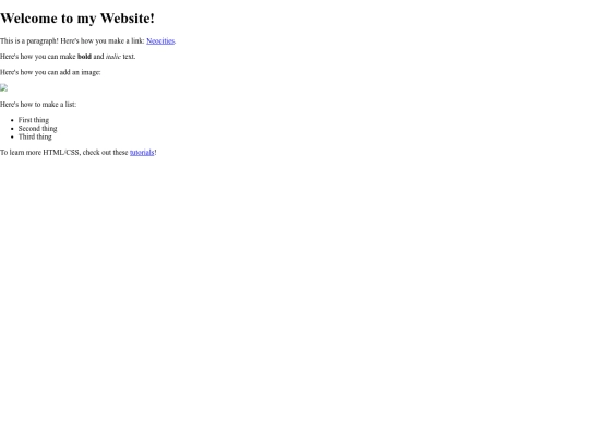catpage screenshot