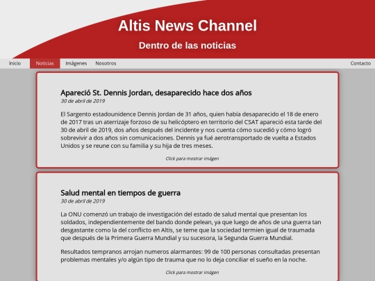 news screenshot