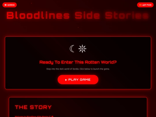 bloodlinessidestories screenshot
