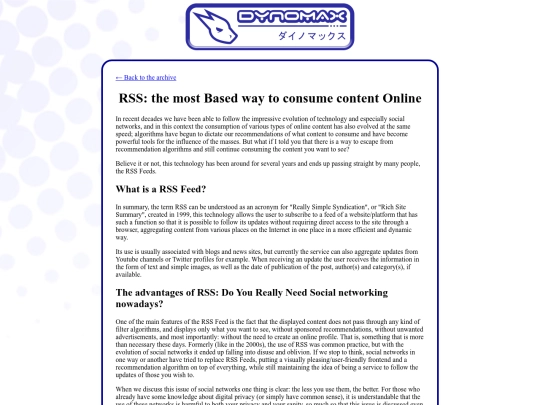 blog/based_rss screenshot