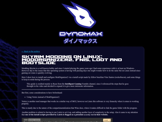 guides/skyrim_modding_on_linux_guide screenshot