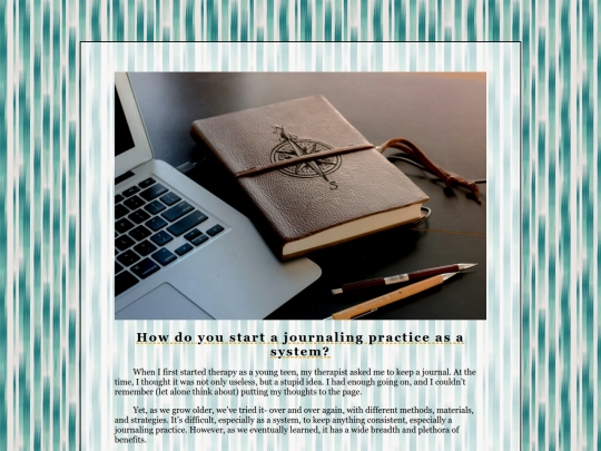 systemworks/start-journalling screenshot