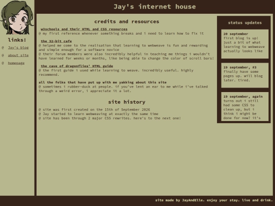 pages/aboutsite screenshot