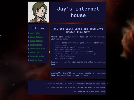 pages/games screenshot