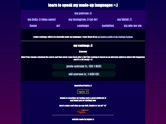 conlang screenshot