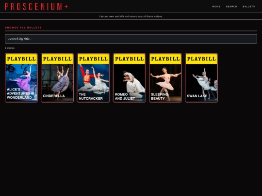 ballet/balletTest screenshot