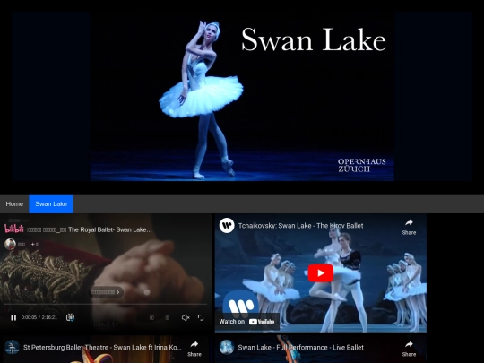 ballet/swan screenshot