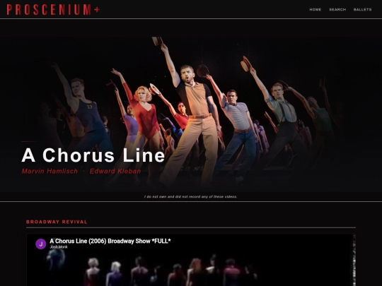 chorus-line screenshot