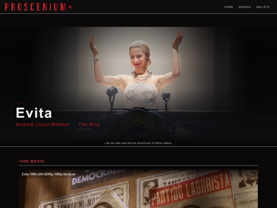 evita screenshot