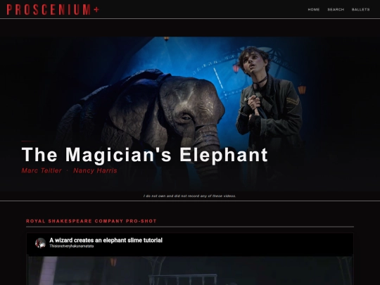 magicians_elephant screenshot