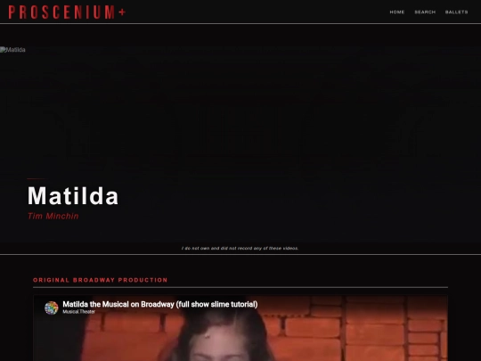 matilda screenshot