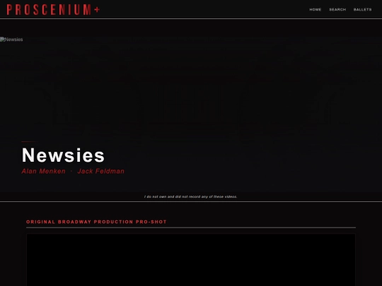 newsies screenshot