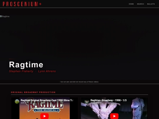ragtime screenshot