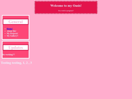 OasisTest screenshot