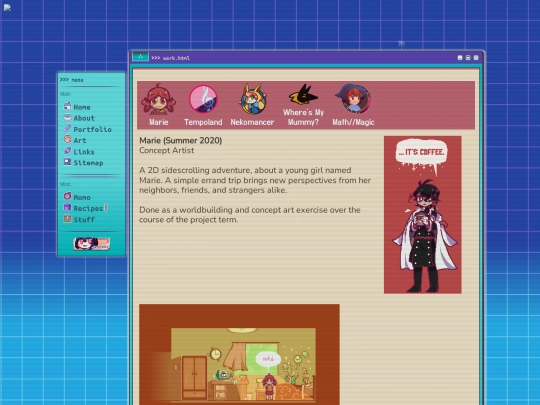 work screenshot
