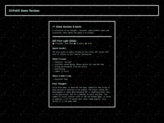 games screenshot