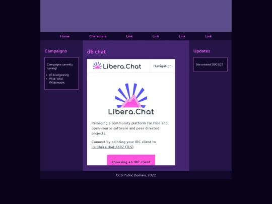 Testing/Chat screenshot
