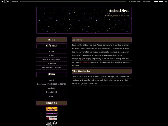 archive screenshot