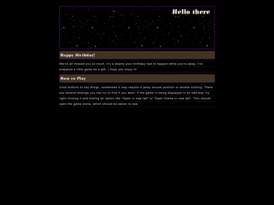 misc/birthday screenshot