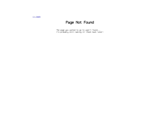 not_found screenshot