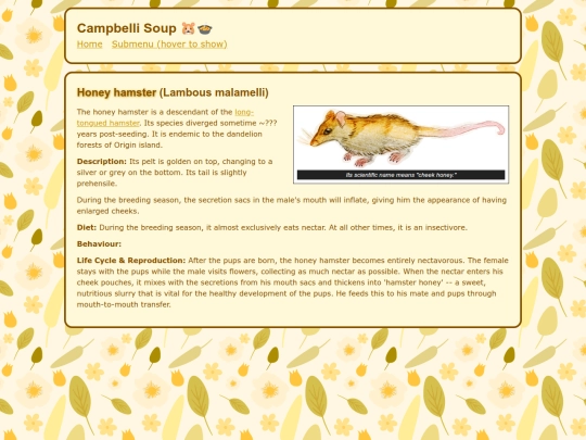 animals/honey_hamster screenshot