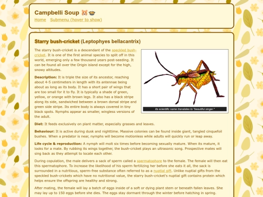 animals/star_bush-cricket screenshot