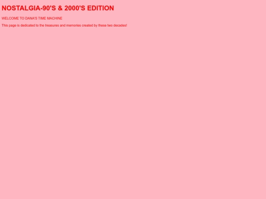 nostalgia screenshot