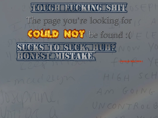 not_found screenshot