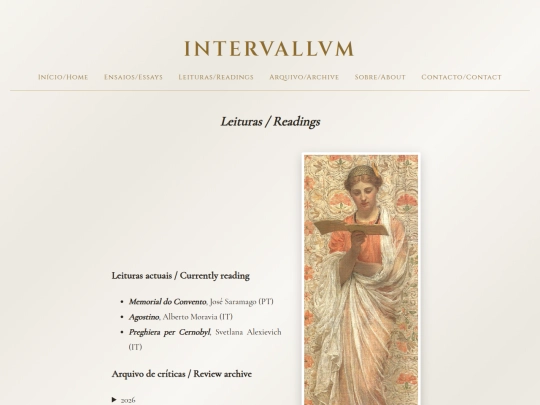 Paginas/literature screenshot