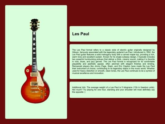 Guitars/LesPaul screenshot