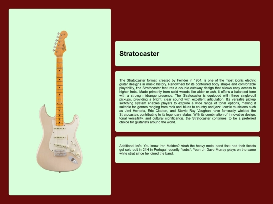 Guitars/Stratocaster screenshot