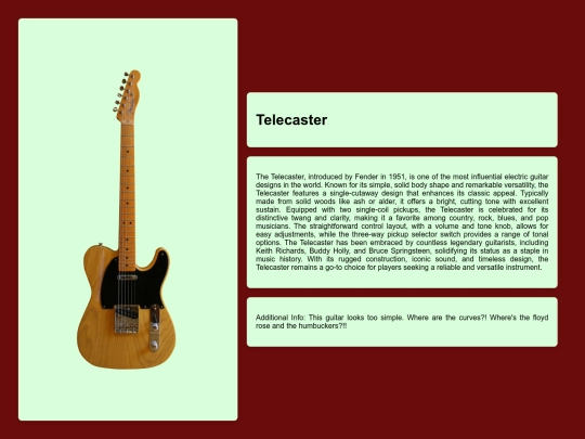 Guitars/Telecaster screenshot