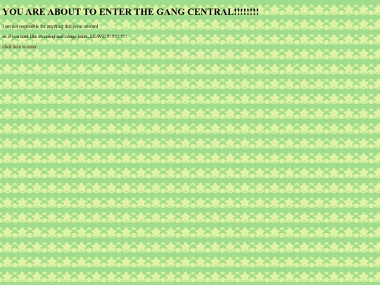 warning screenshot