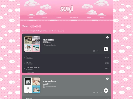 music screenshot