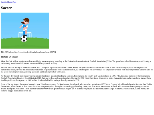 soccer screenshot