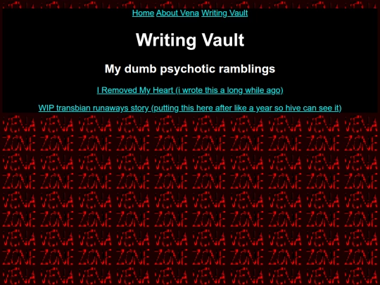 writing_vault screenshot