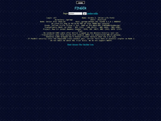 cgi-bin/svc_finger screenshot
