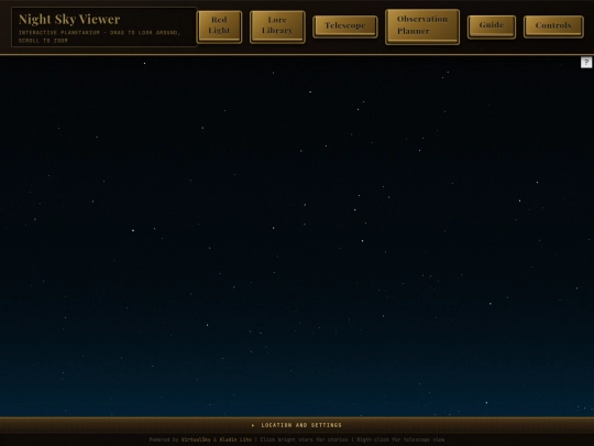 nightsky screenshot