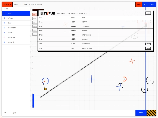 plus/ftp screenshot