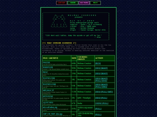 warez screenshot