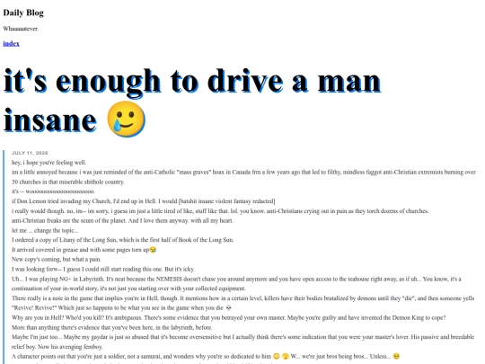 blog screenshot