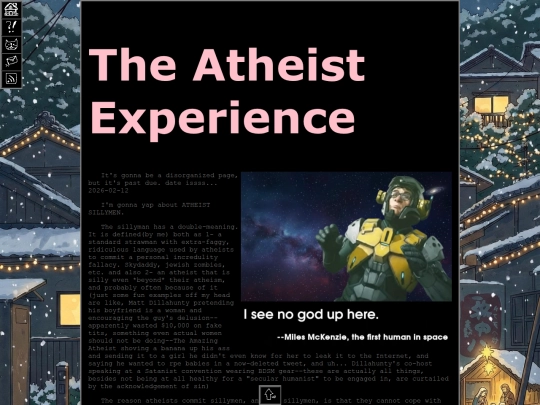 writing/atheist_experience screenshot