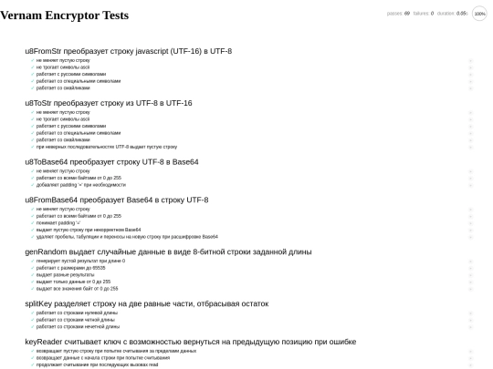 vernam/vernam-test screenshot