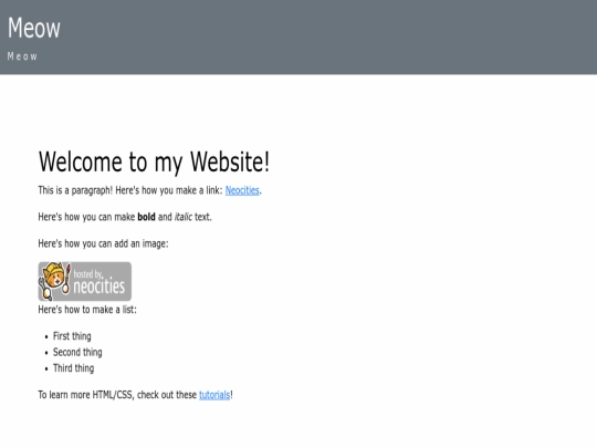 index screenshot