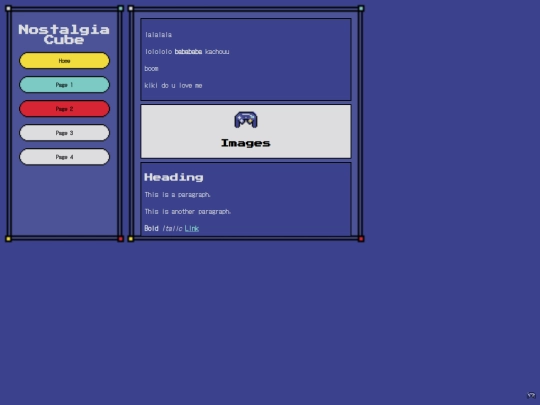 nostalgia-cube screenshot