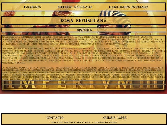 Pages/Factions/republicanrome screenshot