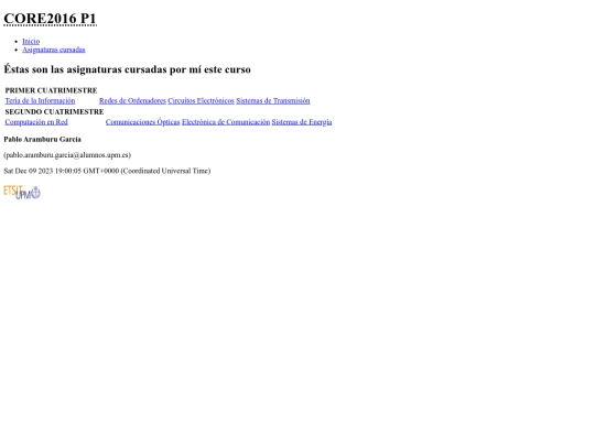 Practica1/asignaturas screenshot