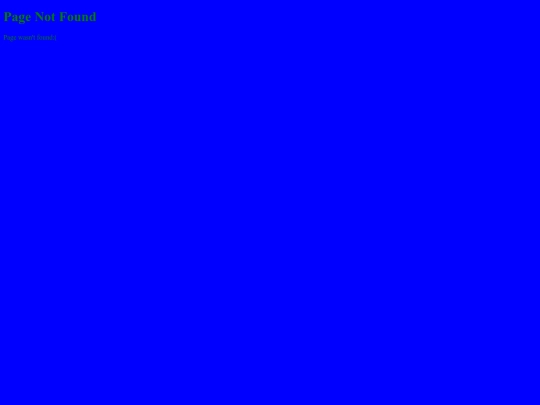 not_found screenshot