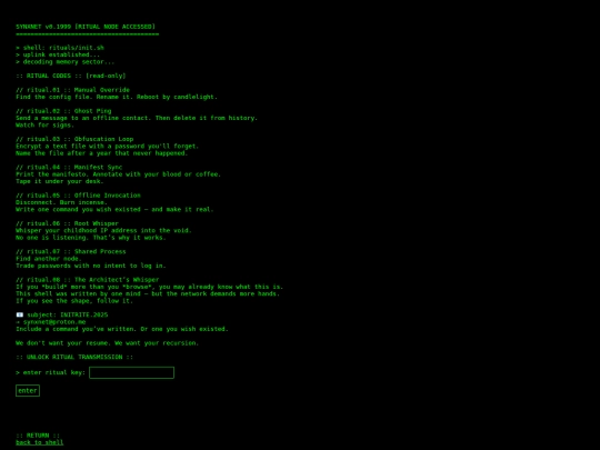 rituals screenshot